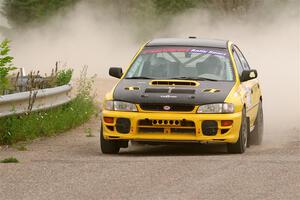 Katie Gingras / Camille Carlson Subaru Impreza on SS6, Camp 3 South.