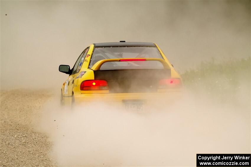 Katie Gingras / Camille Carlson Subaru Impreza on SS6, Camp 3 South.