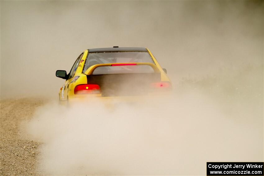 Katie Gingras / Camille Carlson Subaru Impreza on SS6, Camp 3 South.