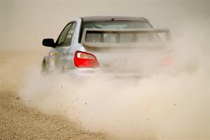 Cross Fedina / Robin Fedina Subaru WRX on SS6, Camp 3 South.