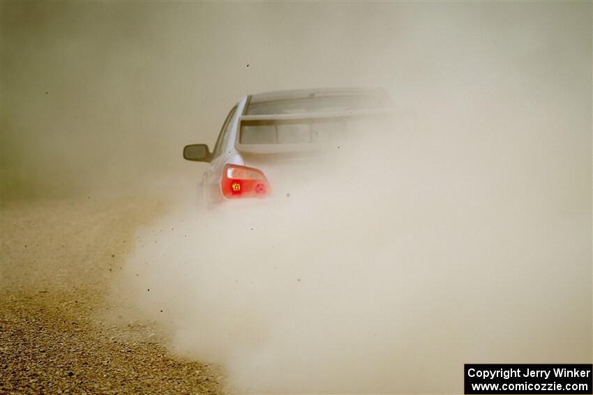 Cross Fedina / Robin Fedina Subaru WRX on SS6, Camp 3 South.