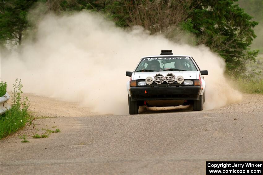 Eric Anderson / Taylor Haelterman Toyota Celica GTS on SS6, Camp 3 South.