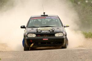 Chase Blakely / Mike Callaway VW GTI on SS6, Camp 3 South.