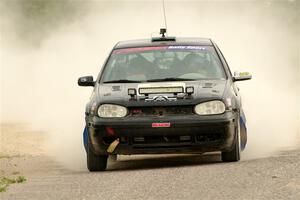 Chase Blakely / Mike Callaway VW GTI on SS6, Camp 3 South.