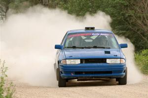 Jacob Kennedy / James Smith Ford Escort GT on SS6, Camp 3 South.