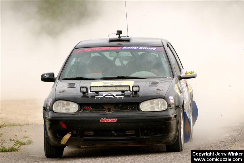 Chase Blakely / Mike Callaway VW GTI on SS6, Camp 3 South.