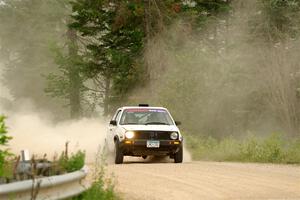 Josh Nykanen / Connor Himes VW GTI on SS6, Camp 3 South.