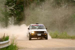 Josh Nykanen / Connor Himes VW GTI on SS6, Camp 3 South.