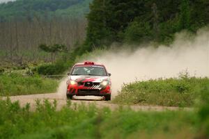 Andrew Layton / Joe Layton Subaru Impreza on SS6, Camp 3 South.