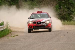 Andrew Layton / Joe Layton Subaru Impreza on SS6, Camp 3 South.