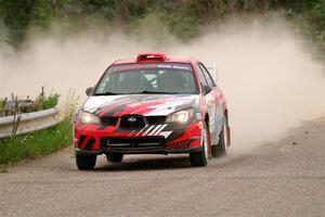 Andrew Layton / Joe Layton Subaru Impreza on SS6, Camp 3 South.