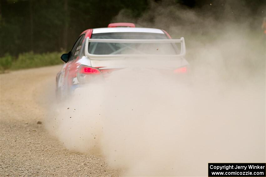 Andrew Layton / Joe Layton Subaru Impreza on SS6, Camp 3 South.