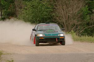 Dan Hutchison / Cray Dumeah Honda CRX Si on SS6, Camp 3 South.