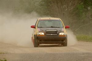 James Walker / Yannis Burnell Chevy Aveo on SS6, Camp 3 South.