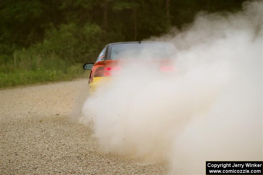 Zach Richard / Max Sutton Mitsubishi Eclipse on SS6, Camp 3 South.