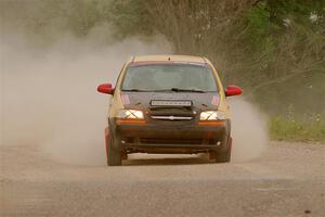 James Walker / Yannis Burnell Chevy Aveo on SS6, Camp 3 South.