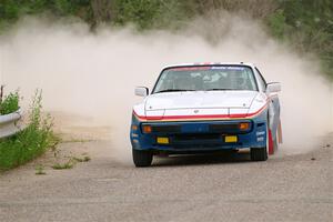 Kris Pfotenhauer / Lynn Hartman Porsche 944 on SS6, Camp 3 South.