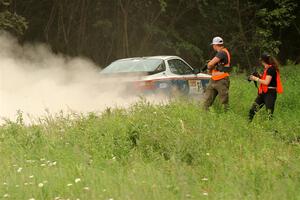 Kris Pfotenhauer / Lynn Hartman Porsche 944 on SS6, Camp 3 South.