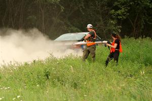 Kris Pfotenhauer / Lynn Hartman Porsche 944 on SS6, Camp 3 South.