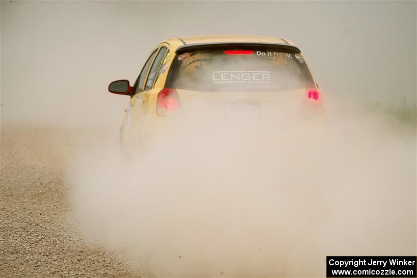 James Walker / Yannis Burnell Chevy Aveo on SS6, Camp 3 South.