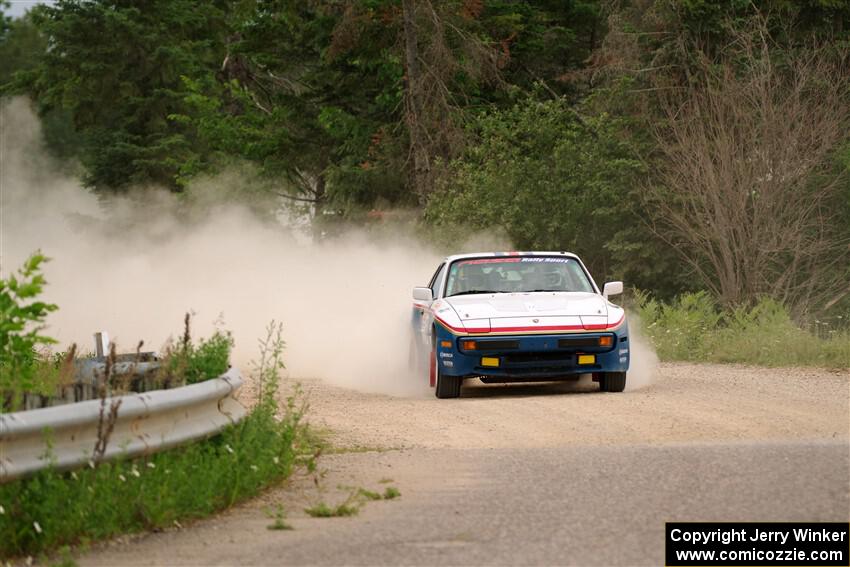 Kris Pfotenhauer / Lynn Hartman Porsche 944 on SS6, Camp 3 South.