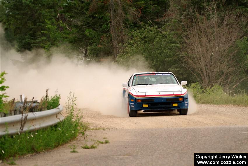 Kris Pfotenhauer / Lynn Hartman Porsche 944 on SS6, Camp 3 South.