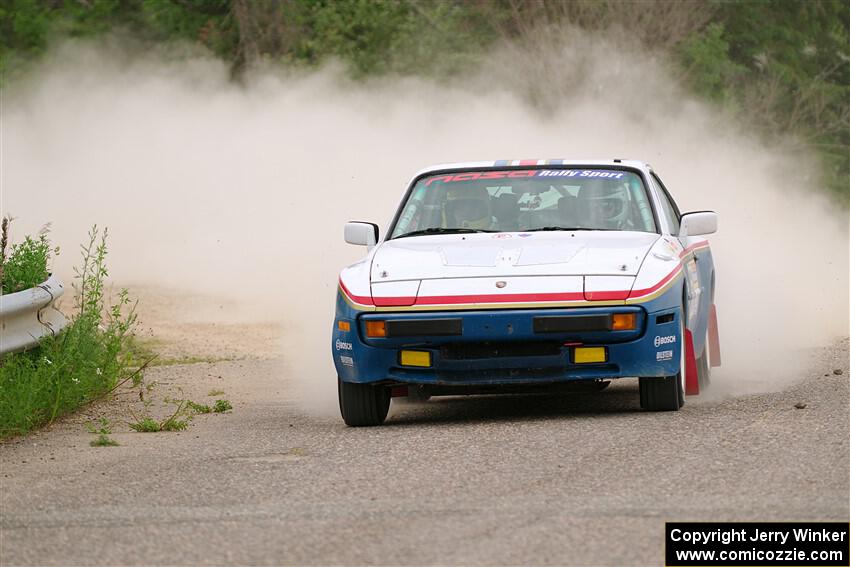 Kris Pfotenhauer / Lynn Hartman Porsche 944 on SS6, Camp 3 South.