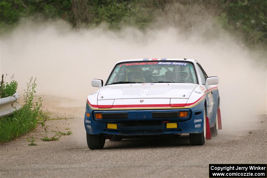 Kris Pfotenhauer / Lynn Hartman Porsche 944 on SS6, Camp 3 South.