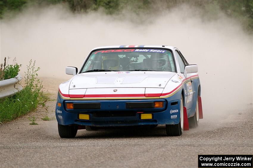 Kris Pfotenhauer / Lynn Hartman Porsche 944 on SS6, Camp 3 South.