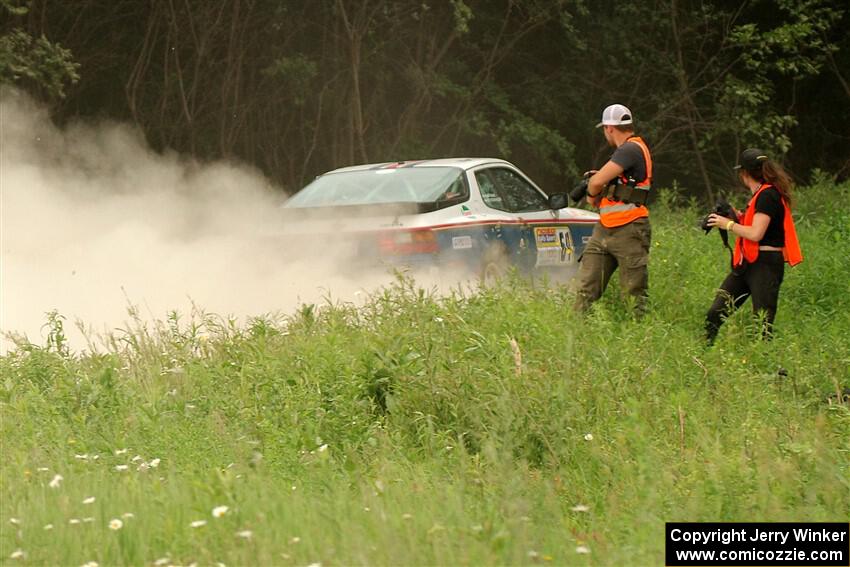 Kris Pfotenhauer / Lynn Hartman Porsche 944 on SS6, Camp 3 South.