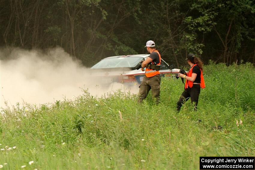 Kris Pfotenhauer / Lynn Hartman Porsche 944 on SS6, Camp 3 South.