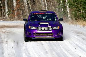 Silas Himes / Aleut Hatfield Subaru WRX STi on SS1, Nemadji Trail East.