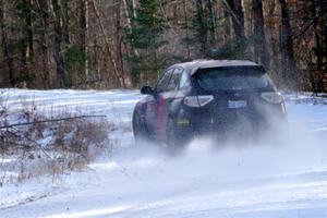 Silas Himes / Aleut Hatfield Subaru WRX STi on SS1, Nemadji Trail East.