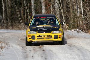 Steve Gingras / Katie Gingras Subaru Impreza on SS1, Nemadji Trail East.