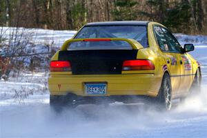 Steve Gingras / Katie Gingras Subaru Impreza on SS1, Nemadji Trail East.