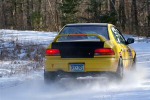 Steve Gingras / Katie Gingras Subaru Impreza on SS1, Nemadji Trail East.