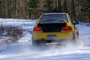 Steve Gingras / Katie Gingras Subaru Impreza on SS1, Nemadji Trail East.