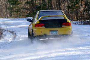 Steve Gingras / Katie Gingras Subaru Impreza on SS1, Nemadji Trail East.