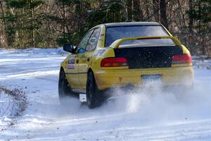 Steve Gingras / Katie Gingras Subaru Impreza on SS1, Nemadji Trail East.