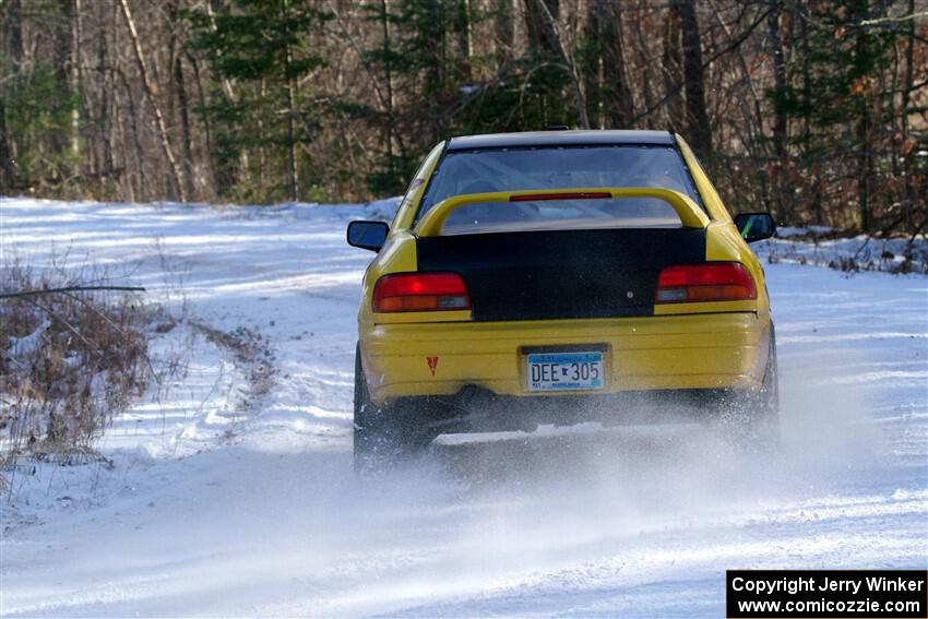 Steve Gingras / Katie Gingras Subaru Impreza on SS1, Nemadji Trail East.