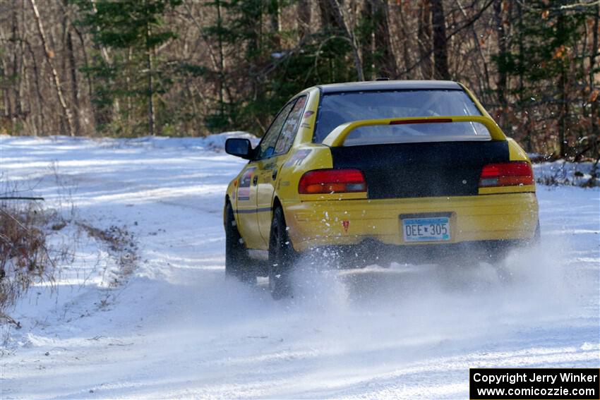 Steve Gingras / Katie Gingras Subaru Impreza on SS1, Nemadji Trail East.