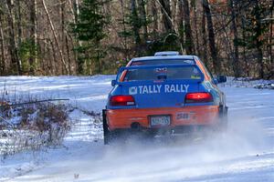 Tyler Matalas / John Farrow Subaru Impreza LX on SS1, Nemadji Trail East.