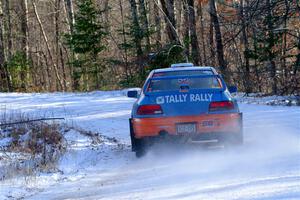 Tyler Matalas / John Farrow Subaru Impreza LX on SS1, Nemadji Trail East.