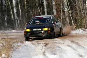 Jack Nelson / Isaac Zink Subaru Impreza on SS1, Nemadji Trail East.