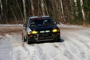 Jack Nelson / Isaac Zink Subaru Impreza on SS1, Nemadji Trail East.