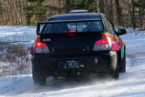 Colin Gleason / Tom Addison Subaru Impreza 2.5RS on SS1, Nemadji Trail East.