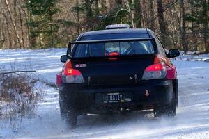 Colin Gleason / Tom Addison Subaru Impreza 2.5RS on SS1, Nemadji Trail East.