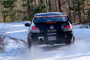 Peter Farrow / Jackson Sedivy Subaru WRX on SS1, Nemadji Trail East.