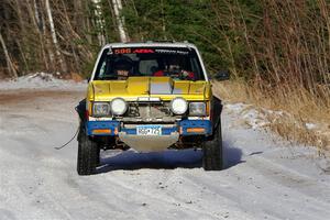 Scott Parrott / Shawn Silewski Chevy S-10 on SS1, Nemadji Trail East.