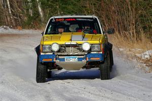 Scott Parrott / Shawn Silewski Chevy S-10 on SS1, Nemadji Trail East.